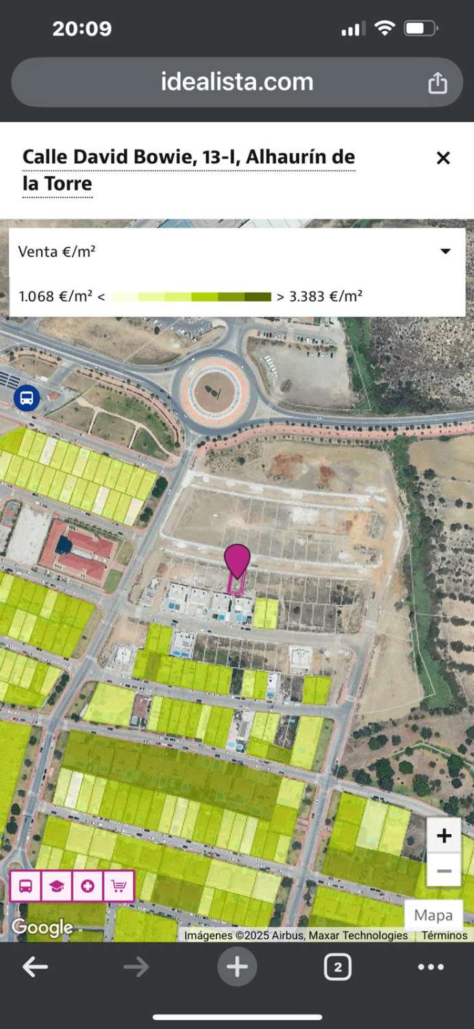 Plot with project for semi-detached house in La Capellania